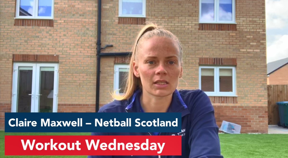 Netball Scotland Coach Claire Maxwell