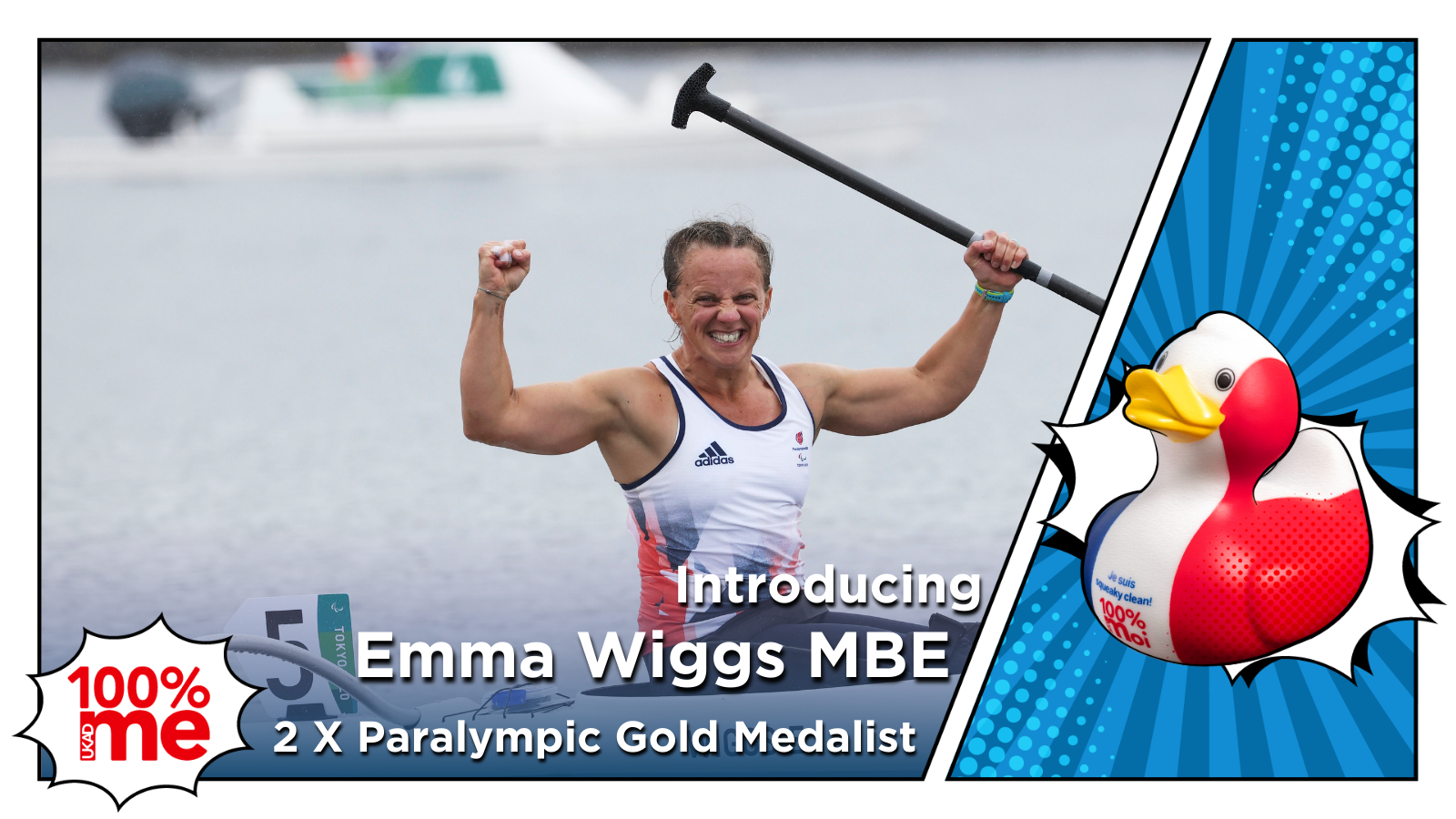 Emma Wiggs MBE Paracanoe athlete